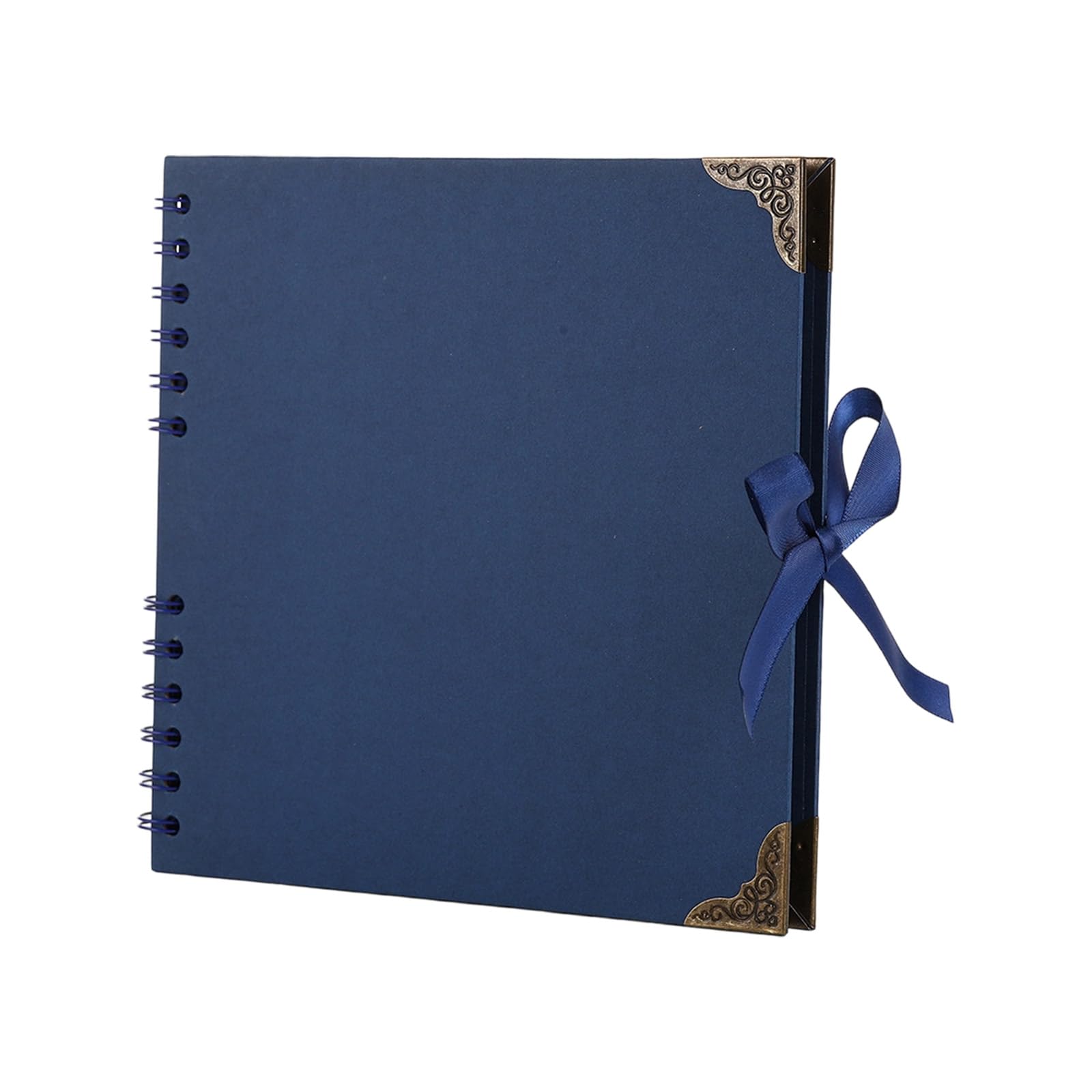 Diys Scrapbook Album Hardcover Krafts Paper Scrap Book Photo Albums 60 Pages Memorys Book for Party Family, Wedding Diys Scrapbook Album