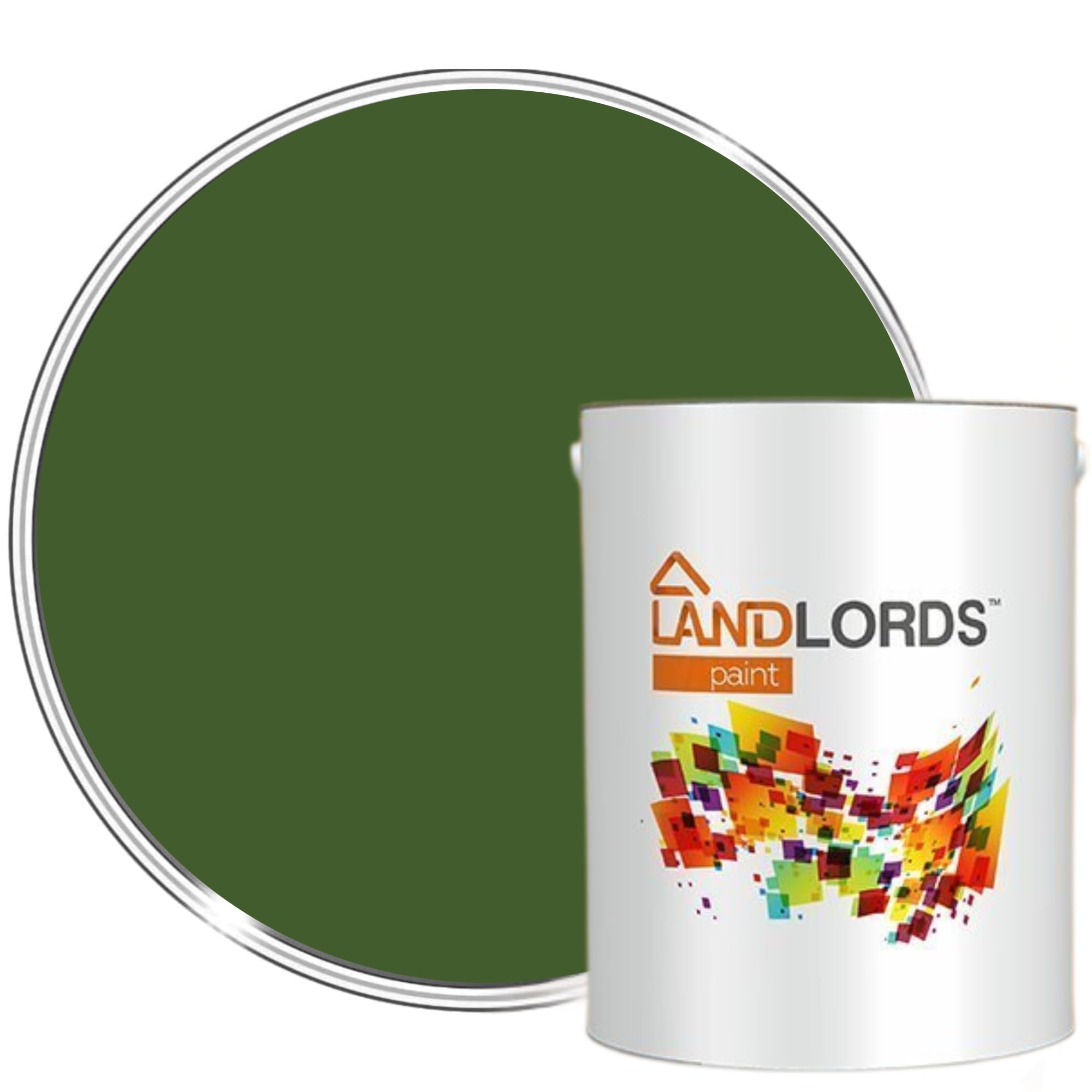 Landlords Paint Green Landlords Tarmac Paint 2.5L (Green)