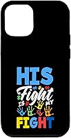 Vista 17 de His Fight is My Fight Autism Awareness Case for iPhone Air