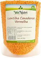 Lentilha Canadense Vermelha 250g Wenutri