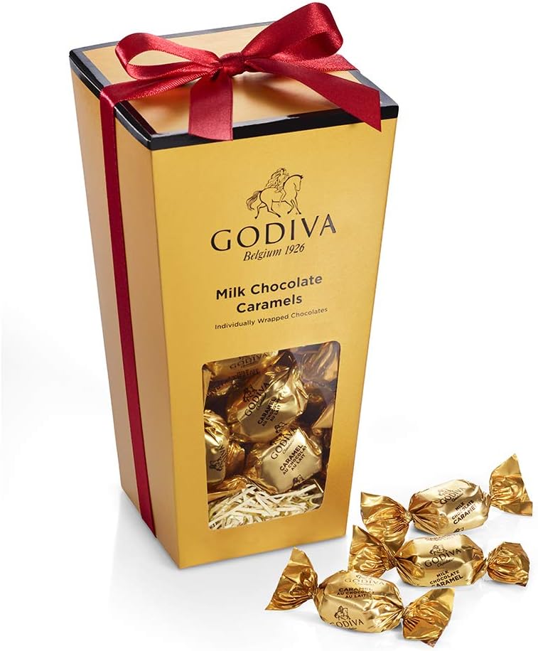 Godiva Chocolatier Assorted Chocolate Caramel Gift Bucket