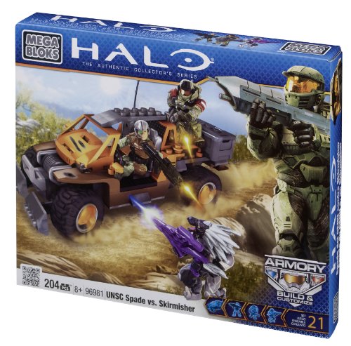 Mega Bloks, Halo, UNSC Spade vs. Skirmisher (96981)