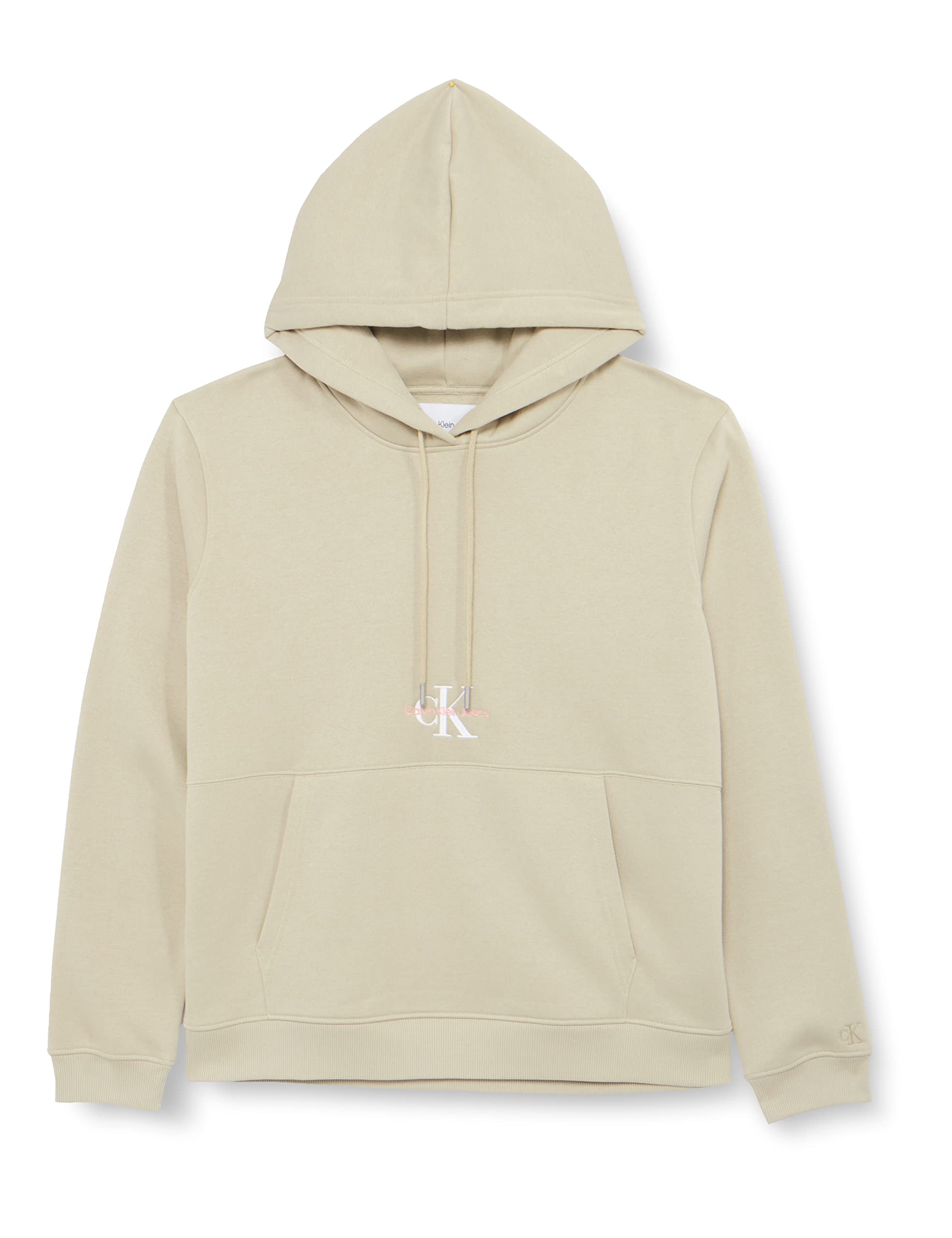 Calvin Klein Monogram Logo Kapüşonlu Sweatshirt Sweatshirt Kadın