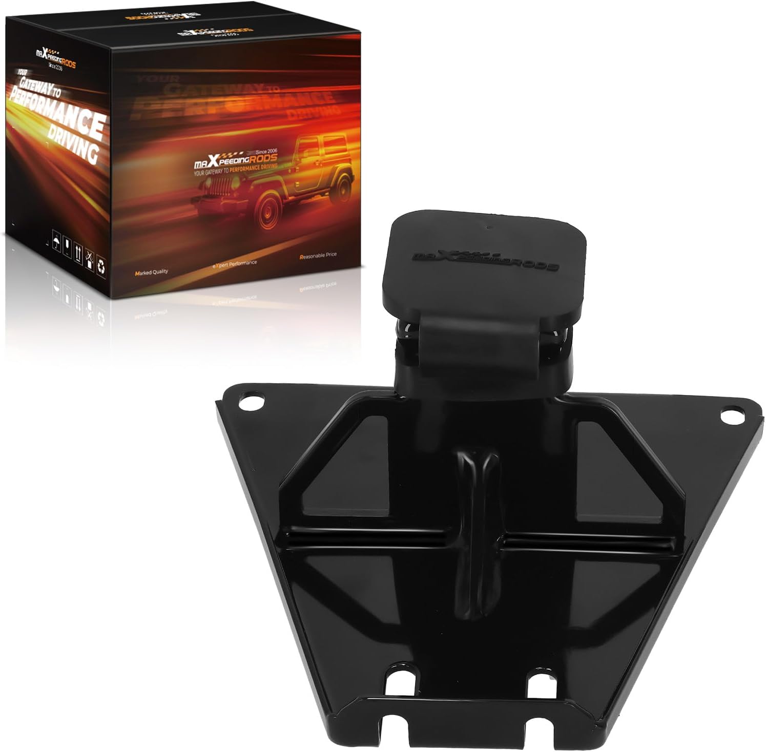 maXpeedingrods Class 3 Trailer Hitch, 2 Inch Receiver, Tow Hitch Receiver for Kawasaki Brute Force 750 2005-2023 & 650 2005-2013