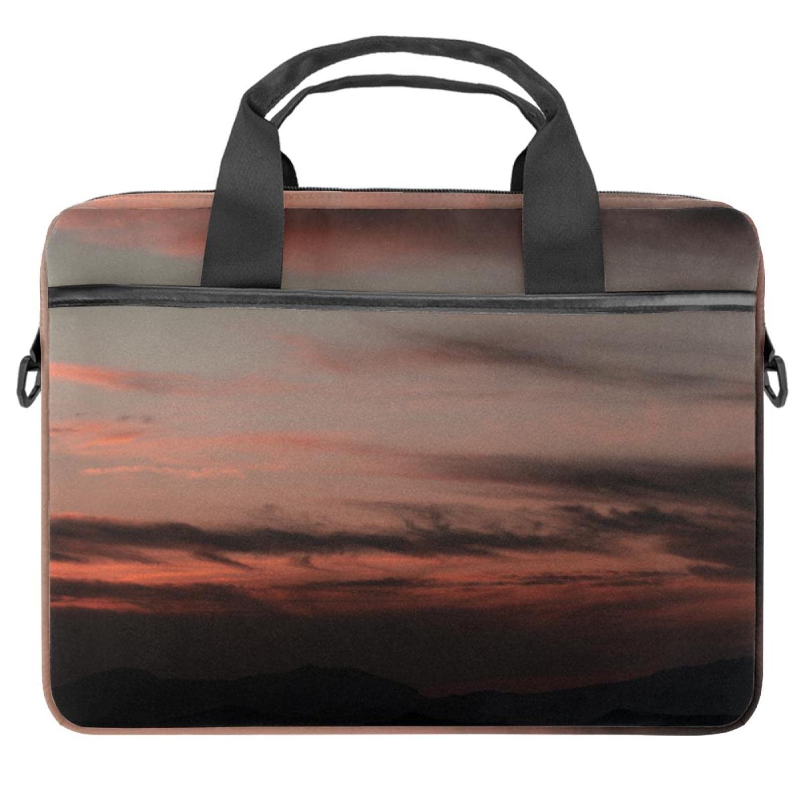 Funda de portátil de 14.5 pulgadas con compartimento acolchado y asas ocultables multicolor 7