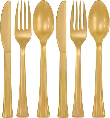 Miniatura 9 de Juego de cubiertos de plástico surtidos de color rojo manzana, (24 unidades), vajilla de alta calidad y colores llamativos, perfecta para fiestas