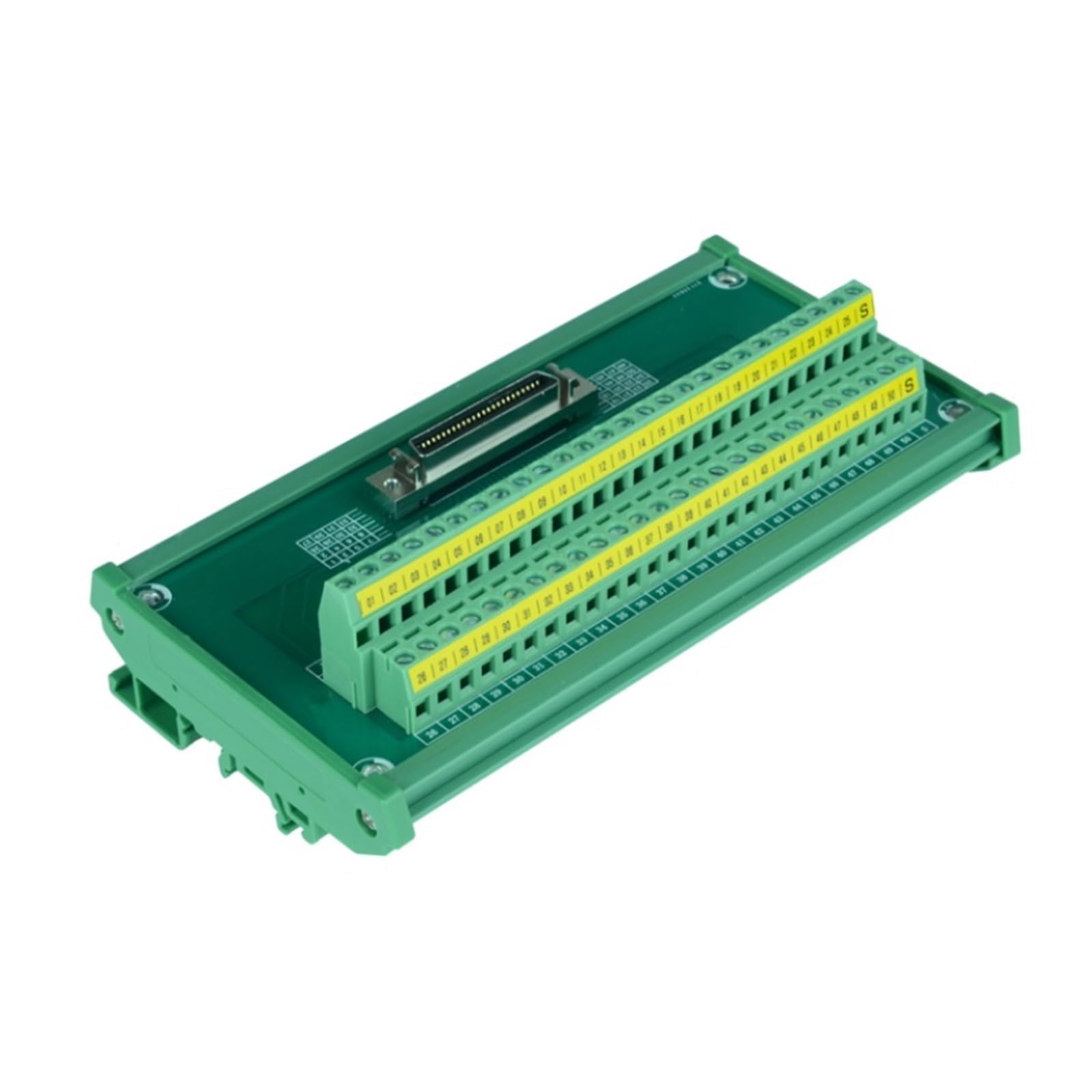 Artemisia SCSI50 50 Pin Morsettiera Guida CN1 ASD-BM-50A Utilizzare for Delta A2 / AB Servo Seriel Simens V90 (Color : Pinboard Cable 0.5M)
