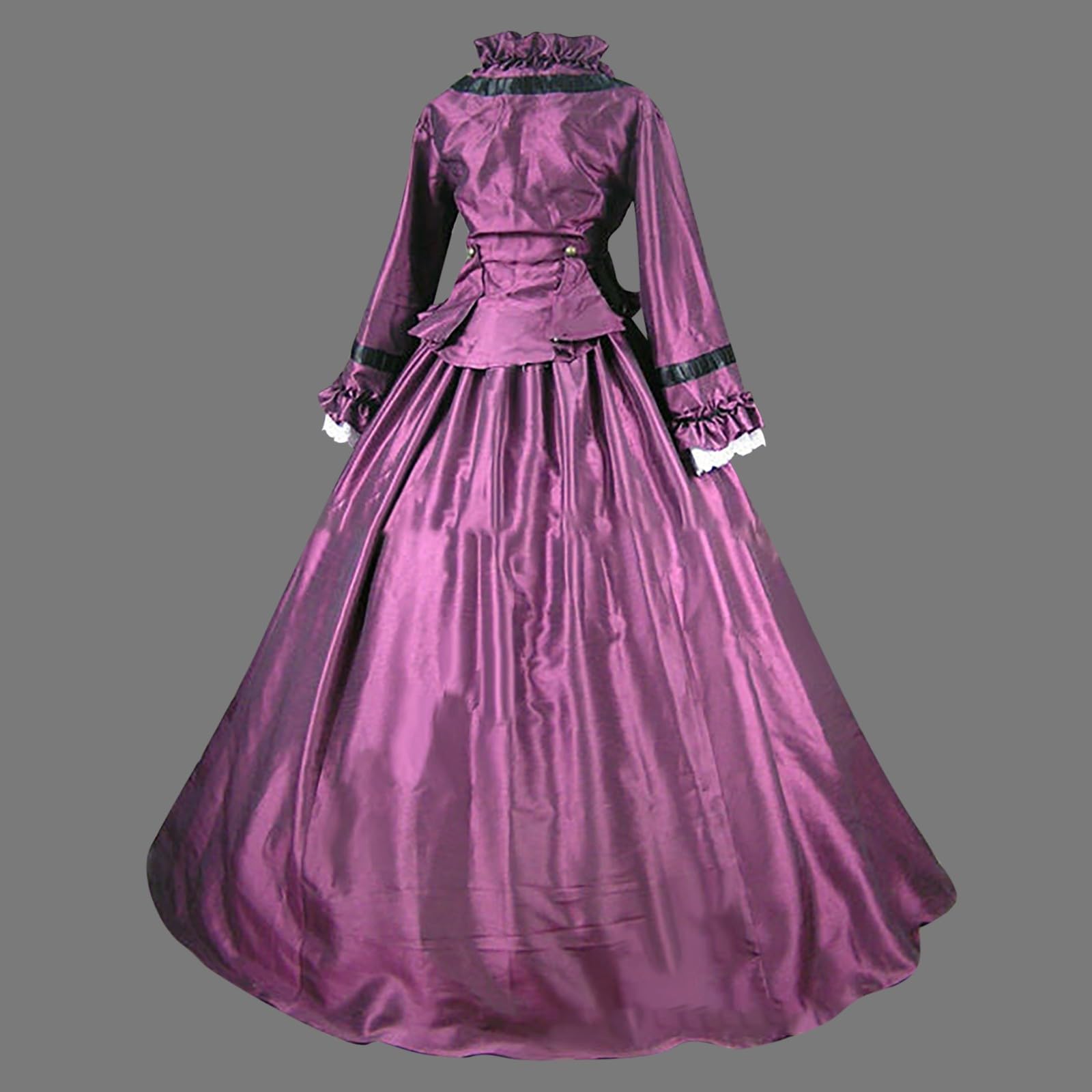 Renaissance Kleid Gothic Mittelalter Kleidung Lolita Cosplay Kleider