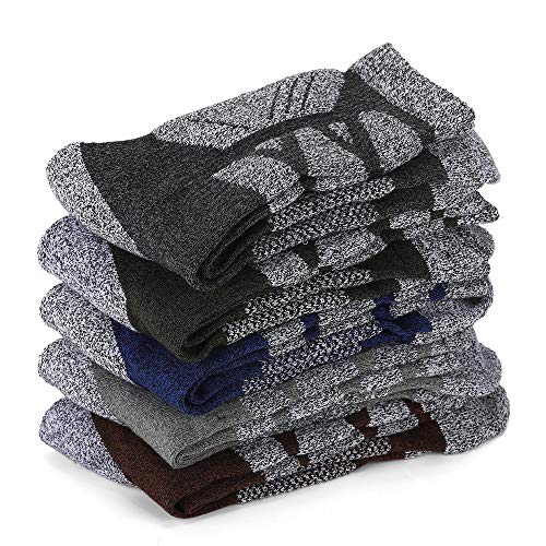 DECDEAL Men's Sports Socks Professional Ski Socks Grosso Knit Winter Athletic Socks Outdoor Fitness