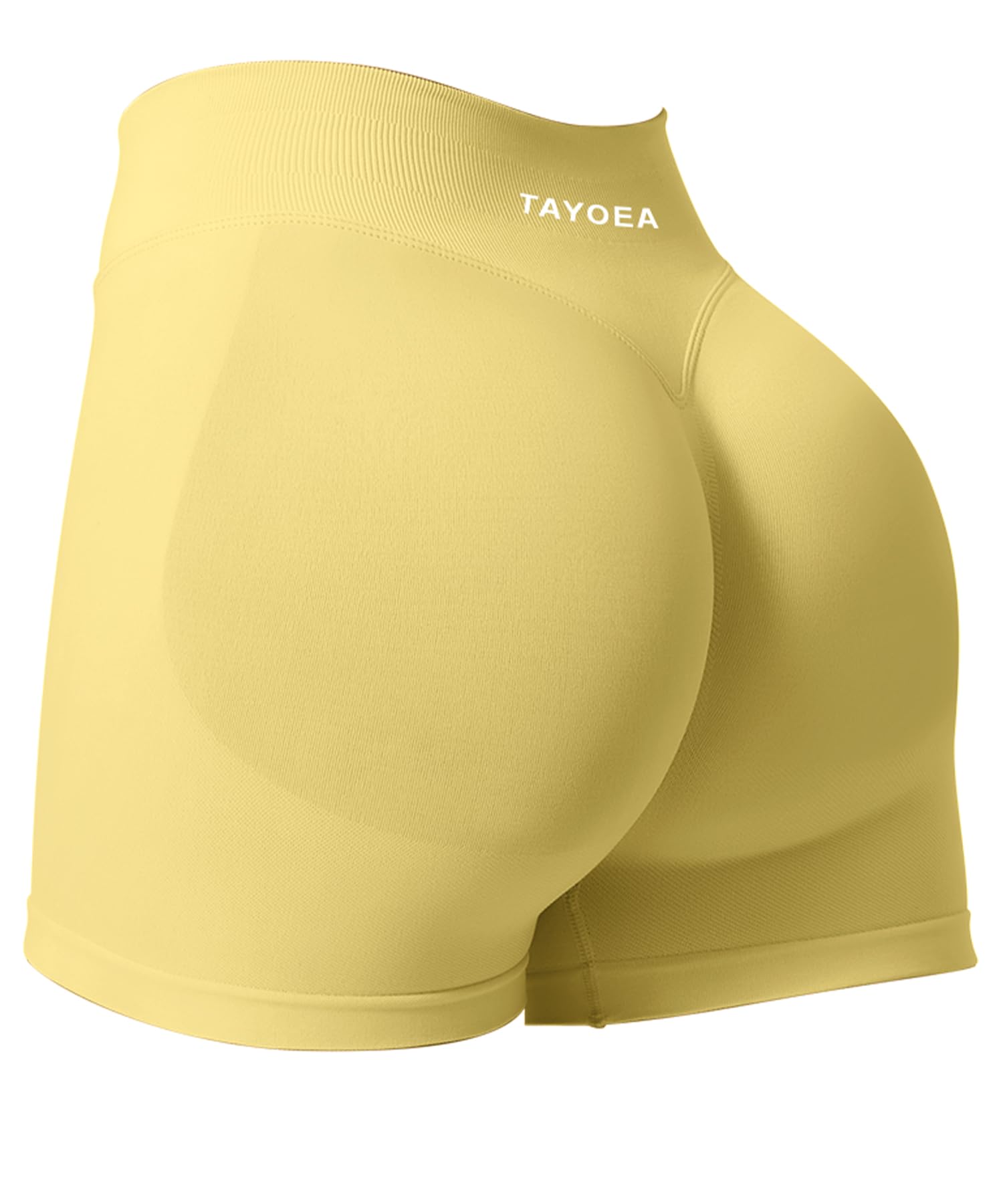TAYOEA Sport Shorts Damen Scrunch Kurze Sporthose Push Up Kurze Leggings Butt Lifting Gym Short Nahtlose Workout Radlerhose Damen