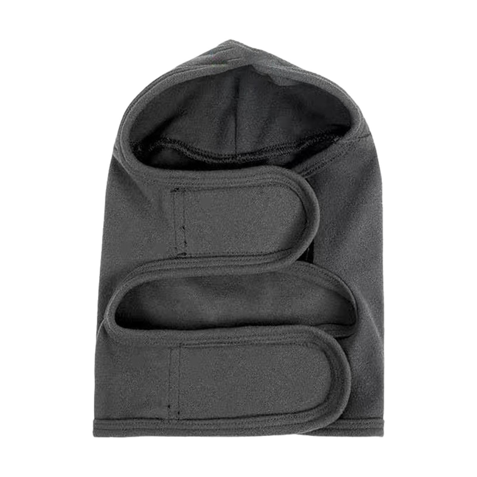 Capuche apaisante pour chien en tissu doux et couvre-oreilles L