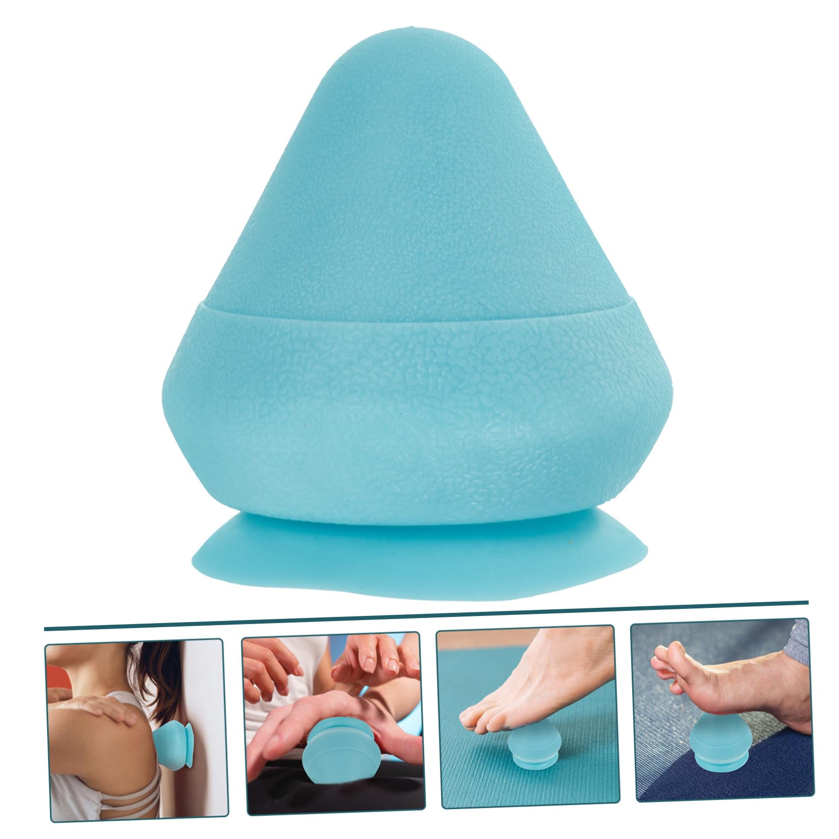Beavorty 4 Piezas bola de de espalda masaje espalda masaje en espalda herramienta de herramientas de pelota de muscular adores de espalda tipe