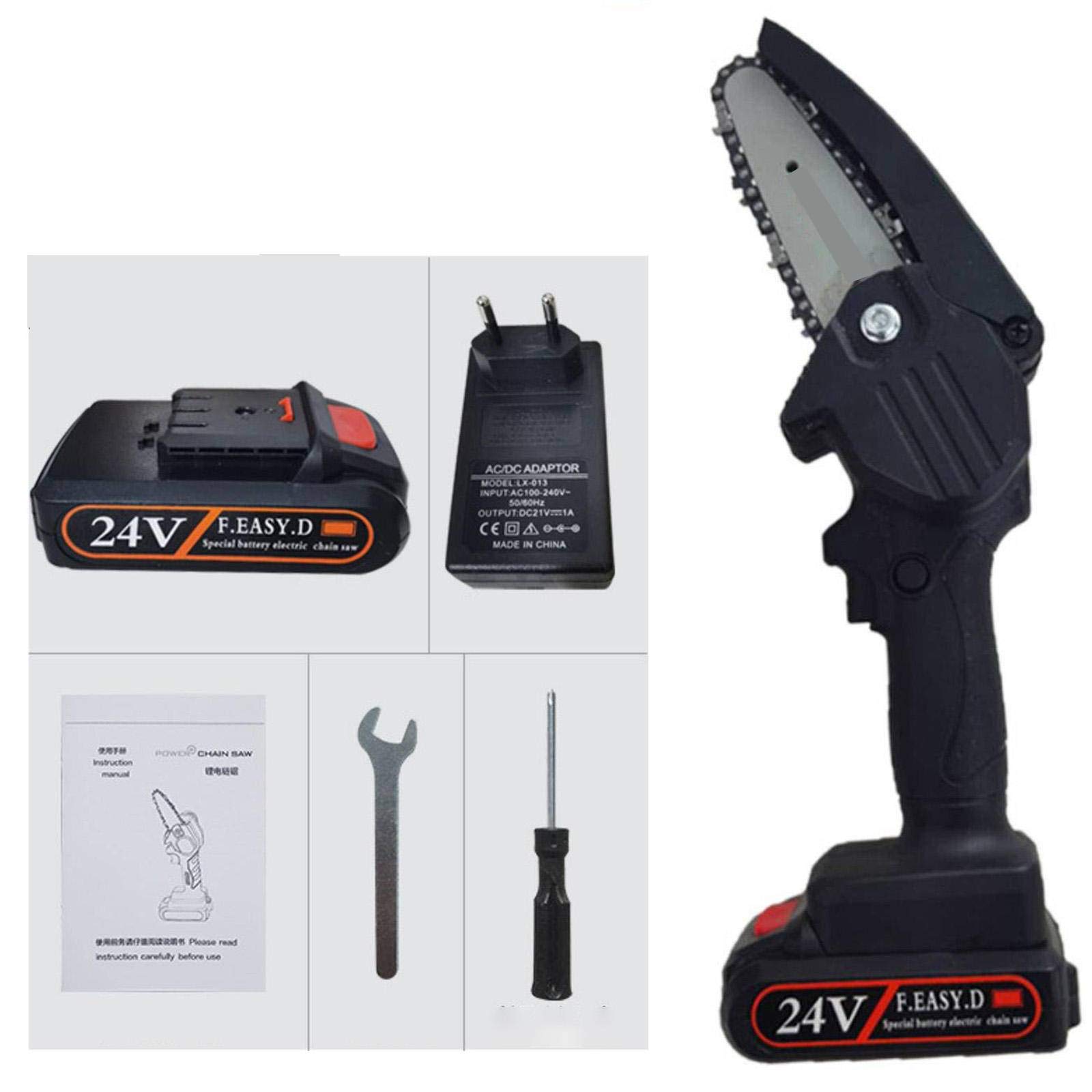Buy Upgraded Mini Chainsaw, Rechargeable Small Chain Saw, Gardening