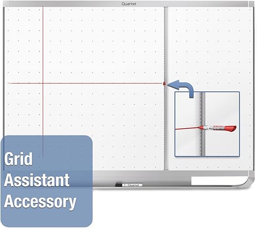 Miniatura 5 de Quartet Prestige 2, pizarra magnética completamente borrable, Plateado 4 x 3