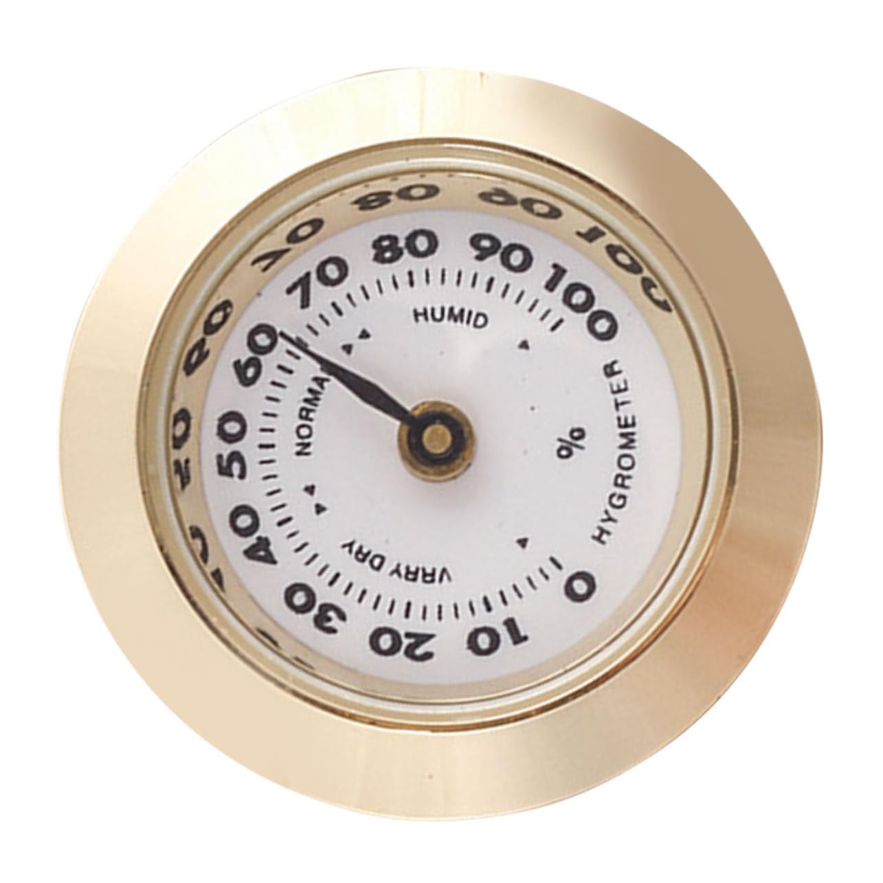 5 Pezzi Hygrometro Meccanico per Humidor Strumento Umidità per Box Alta Precisione e Facile Installazione