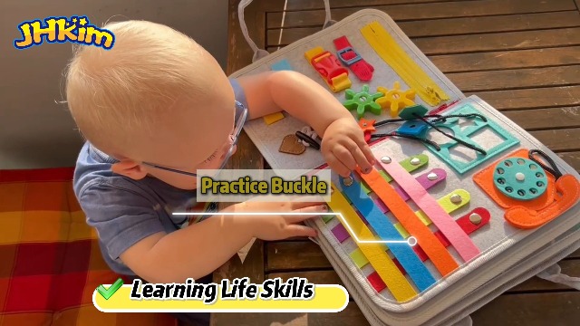 Amazon.com: JHkim Busy Board Montessori Toys for Boys Girls Gifts