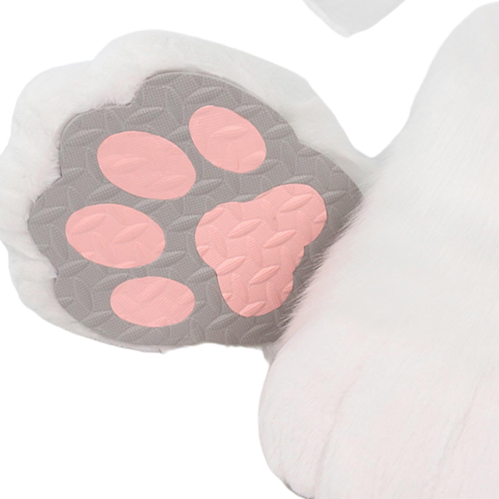 UGPLM Cosplay Animal Paws Fursuit for Women Gloves for Holiday Role Playing Masquerade: White