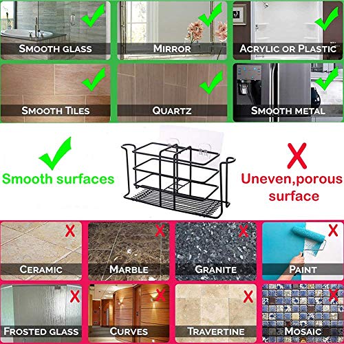 Image of Toothbrush Holder Stainless Steel Toothpaste Holder Wall Mounted for Bathroom Storage, Kitchen Storage Shelf Rack Organizer