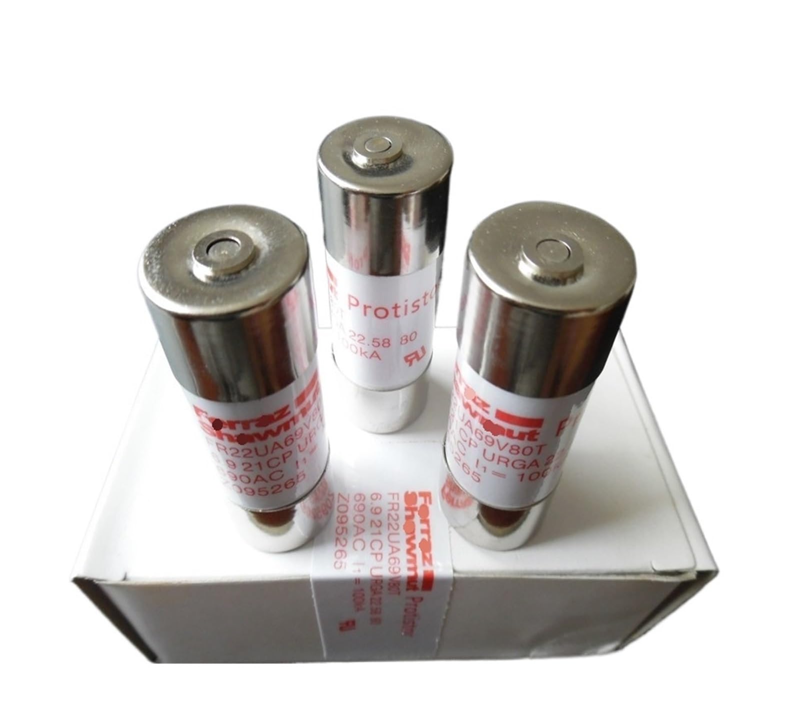 Fusible FR22AM69V16P cylindrique 16A am pour protection industrielle