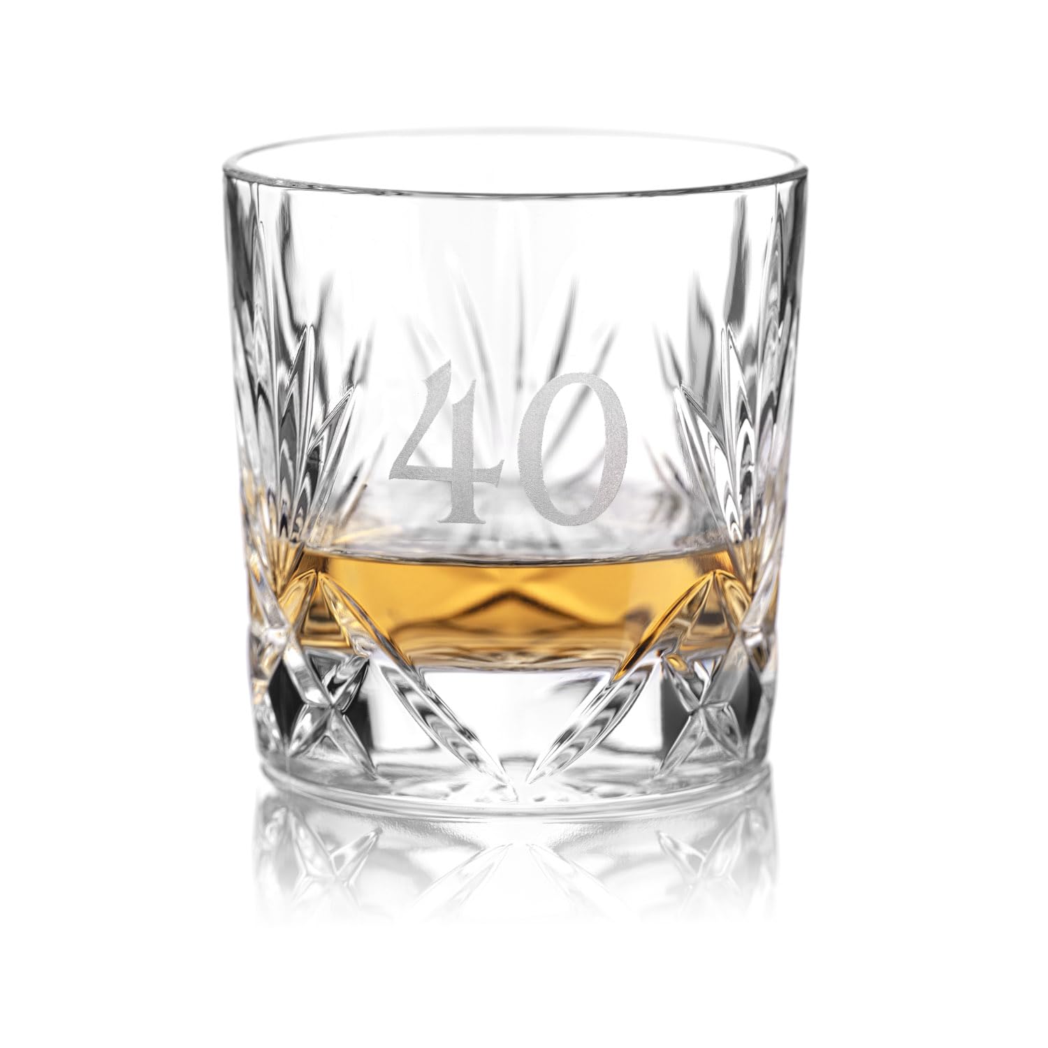 Verre à whisky en cristal idéal pour vos soirées de dégustation au coin du feu