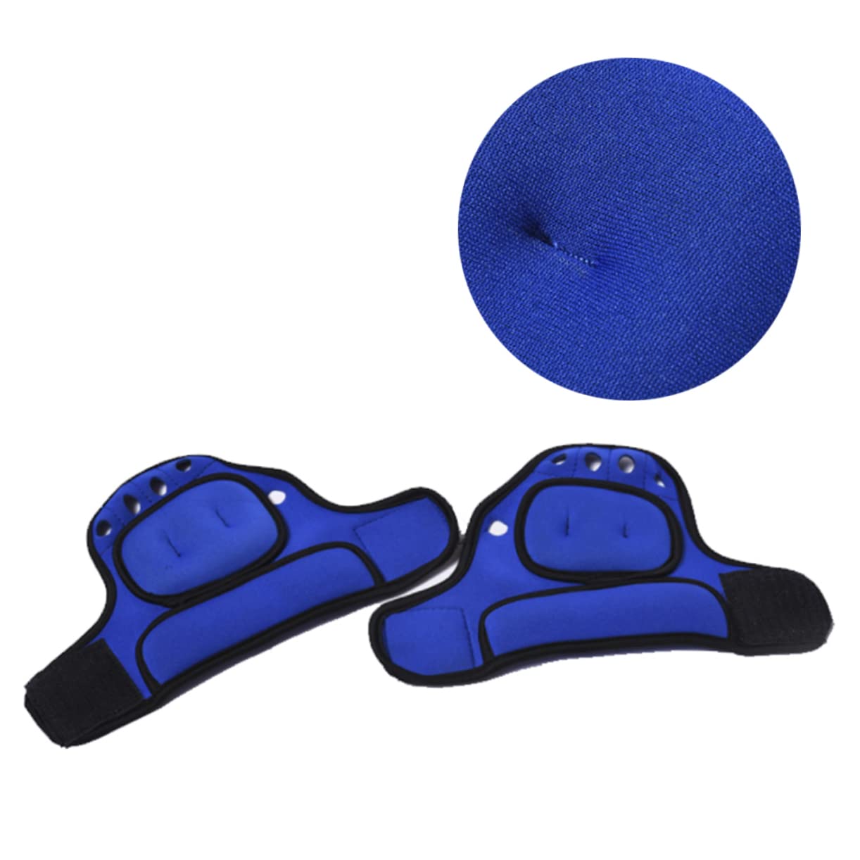 HEMOTON Guantes Peso 1 Par 1kg sin Dedos para Entrenamiento