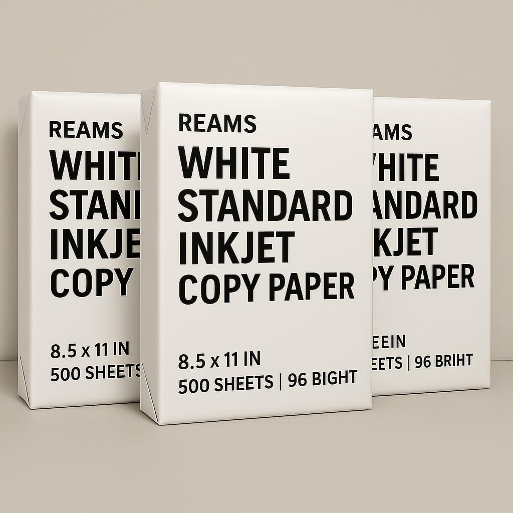 3 REAMS MULTI-PURPOSE COPY PAPER 8.5"X11", 1500 SHEETS, MADE IN USA