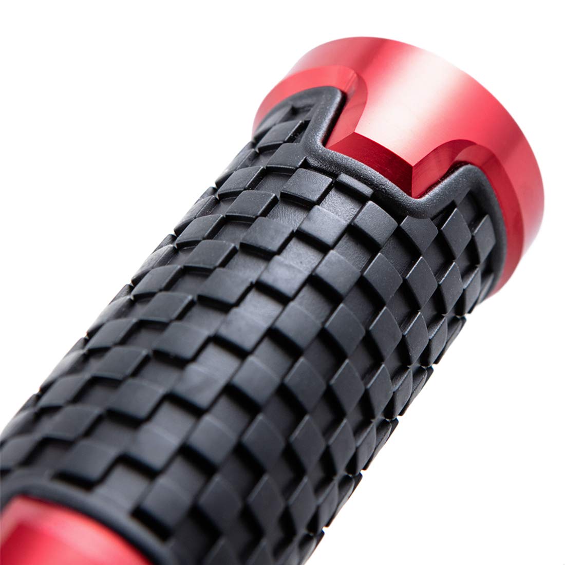 Manopole Moto Universali In Gomma Antiscivolo - Doppia Misura 22mm E 24mm Per Manubri Quad - Foto 7