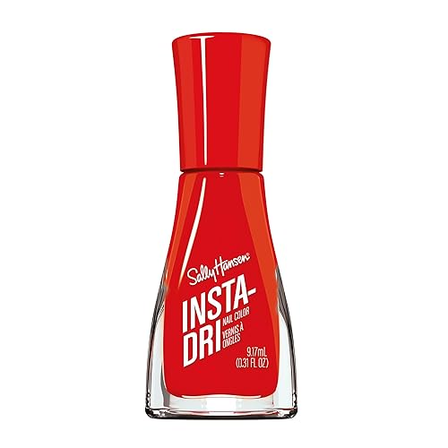 Vista 17 de Sally Hansen Insta-Dri - Esmalte de uñas, colección City Chic, color rojo (That's A Blazing!), 0.31 onzas líquidas 209 Té real alternativo