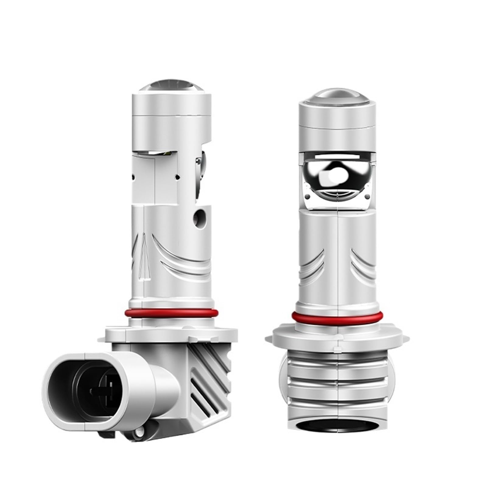 Światła drogowe Żarówka Canbus LED do reflektorów H7 | 5000 W 1 1 Turbo Lampa przeciwmgielna Lampa motocyklowa Bezprzewodowy wentylator 6000 K(2 Pieces 9005 HB3)