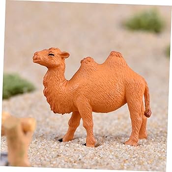 Amazon.co.jp: LIFKICH 5個 ラクダ 像 動物 置物 小さな ラクダ