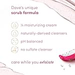 Dove Body Scrub Dragon Fruit & Coconut Cream For Silky Smooth Skin Body Scrub Exfoliates and Provides Lasting Nourishment 15 oz - Image 5