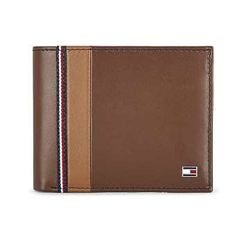 Tommy Hilfiger Tan Leather Men's Wallet (8903496159677) - image, photos