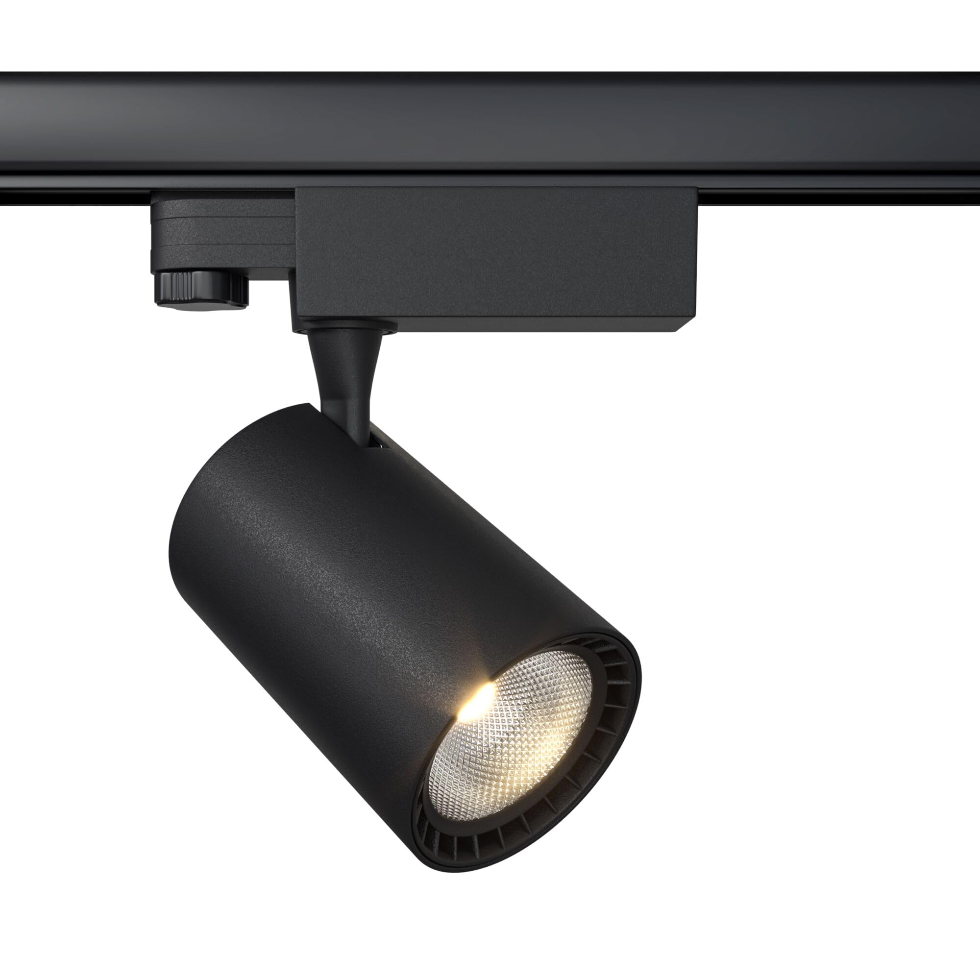 Maytoni Moderne Strahler für dreiphasiges Stromschienensystem Trinity Vuoro LED incl. Schwarz aus Aluminum und Kunststoff 10W für Küche, Schlafzimmer, Wohnzimmer