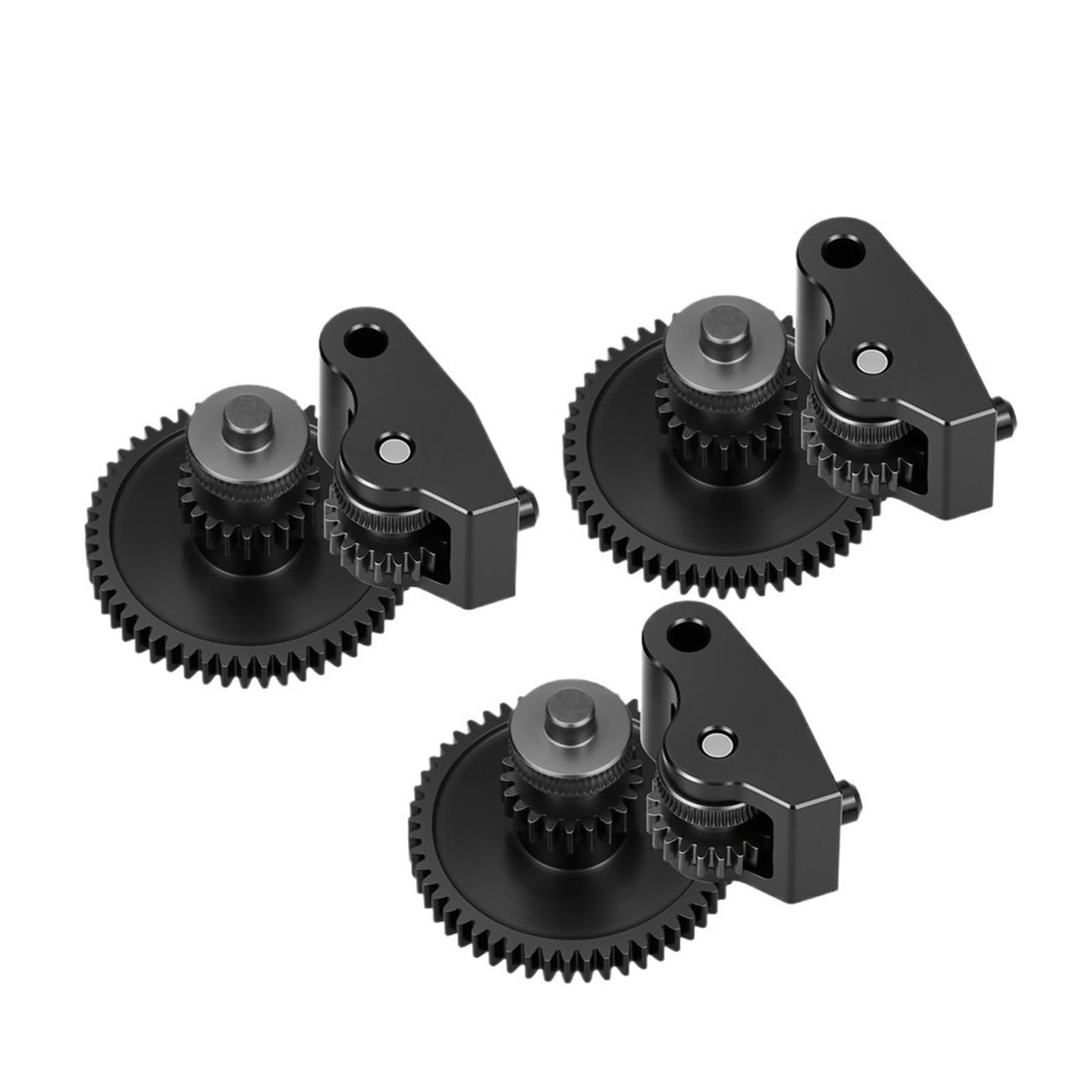 For Carbon Extruder Hardened Steel Gears Precision Gear 3d printer Accessories(Black3)