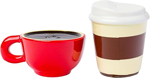 Miniatura 26 de Silver Buffalo Harry Potter Hogwarts Express Platform 9 3/4 Salero y pimentero de cerámica