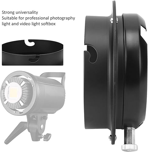 Miniatura 3 de Walfront Foto Studio Elinchrom Speedring a Bowens Mount convertidor adaptador anillo para Bowens Mount Flash Light Softbox