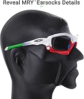 Vista 5 de Mryok Auriculares de repuesto para Oakley JawboneRacing JacketSplit Jacket - Opt