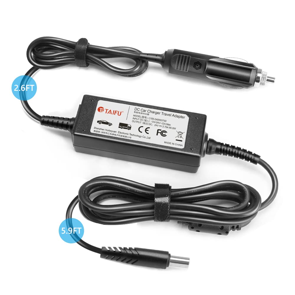 TAIFU 90W 12V-24V Caricabatterie per Auto per Series Resmed Alimentazione Adattatore per Resmed AirSense 10 Air Sense S10 370001 R270-7468 AirCurve 10 Series CPAP BiPAP Alimentatore Caricatore