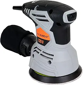 Lixadeira Roto Orbital Elétrica Profissional Para Acabamentos 400W 127V 125mm Com Coletor de Pó - Pró Euro