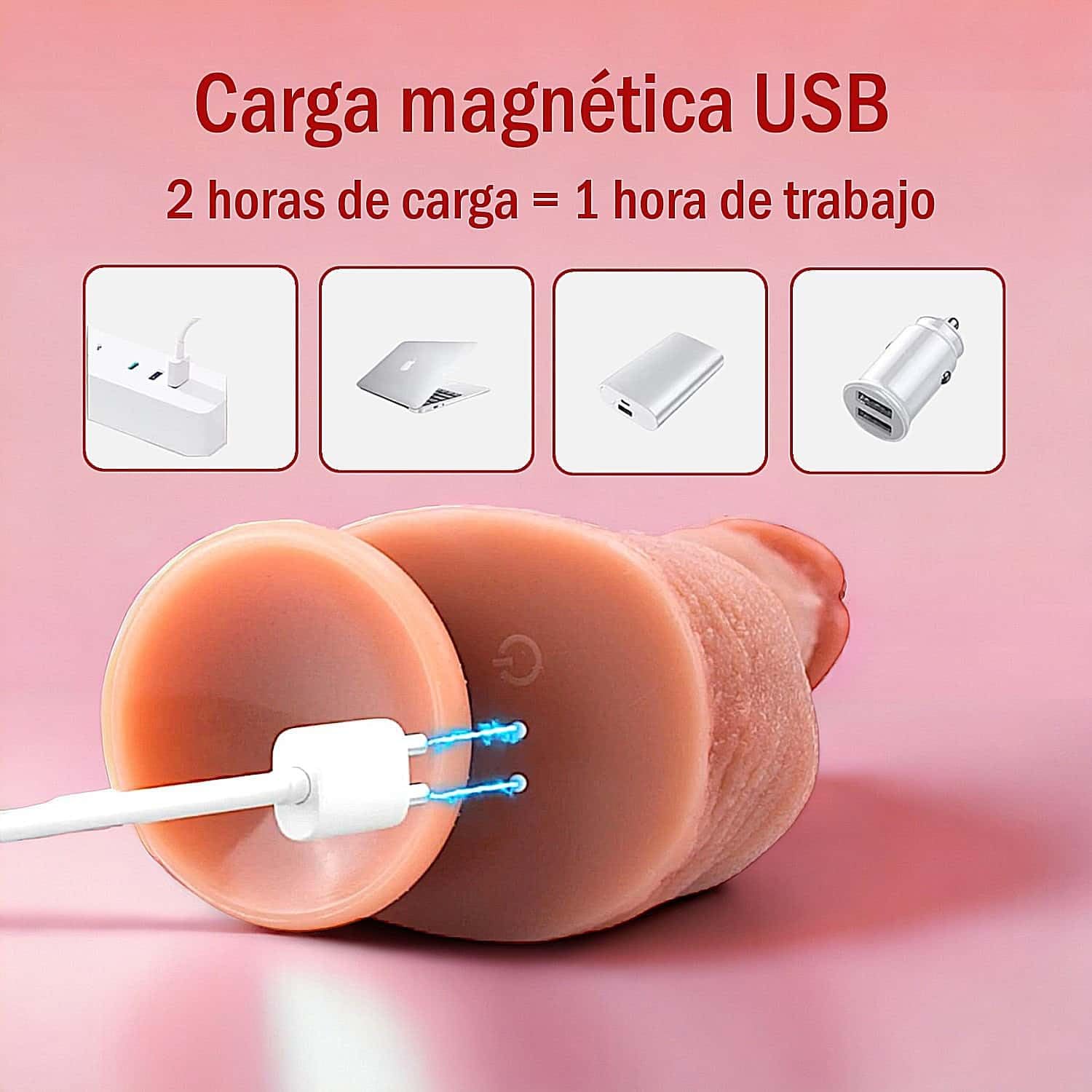 Consolador realista para mujer con vibracion - Consoladores realistas calentamiento y empuje - Juguetes eroticos para parejas mujeres hombres - Pene realista mando a distancia control remoto (carne)