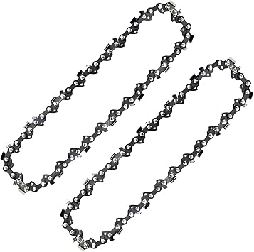 2-Pack 6 Inch Chainsaw Chain RAC282 for Ryobi RY18PS15A Pruning Saw