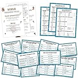 Christian Bible Feud Game,Family Feud Game for Adults,Bible Family Feud Questions,Bible Study Supplies,Bible Trivia Game,Bible Games Bundle,12 Preliminaries Cards+3 Final Cards+3 Instruction Cards,01