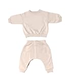 Unisex Baby Fleece Sweatsuit&comma; Easy Diaper Changes&comma; Toddler Baby Joggers&comma; Adjustable Waist&comma; Daytime Set