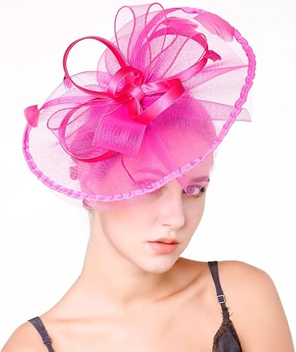 Miniatura 3 de Sombrero de la década de 1950, sombrero amarillo para mujer, sombrero de iglesia blanco, sombreros de pastillero para mujer, sombreros de mujer para