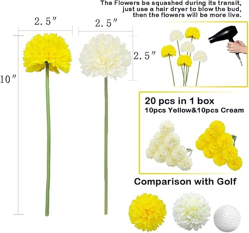 Miniatura 2 de 20 plantas artificiales de flores artificiales de seda de crisantemo, arreglos de hortensias, ramos de boda, decoración del hogar, cocina, jardín,