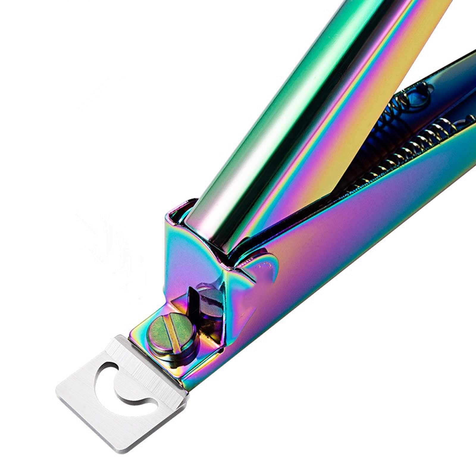 Nagelknipser, Edelstahl, UV-Gel, falsche Nagelspitzen, Trimmer, Clipper, Kantenschneider, Nagelkunst, Maniküre, U-Wort, Regenbogen, Gold, Silber, Werkzeuge