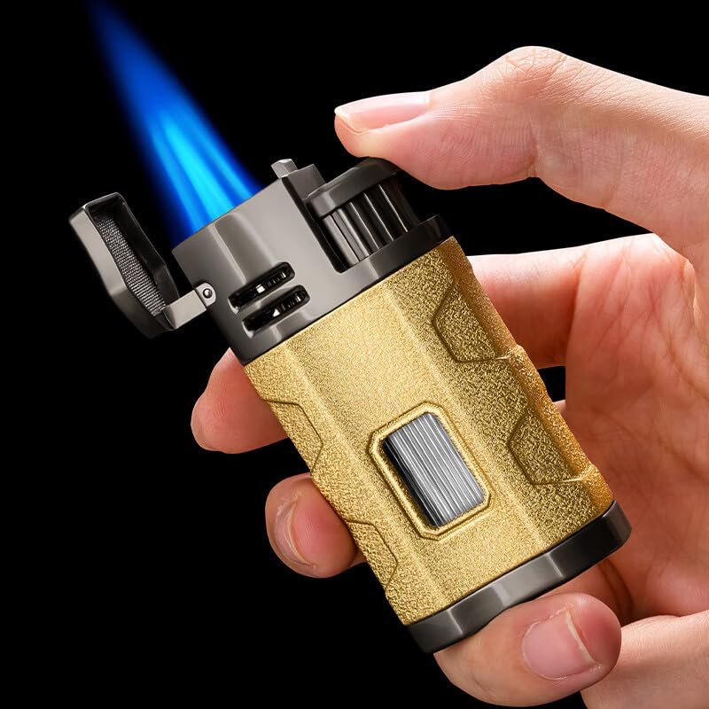 Encendedor de soplete para puros con ventana visible miniatura 5