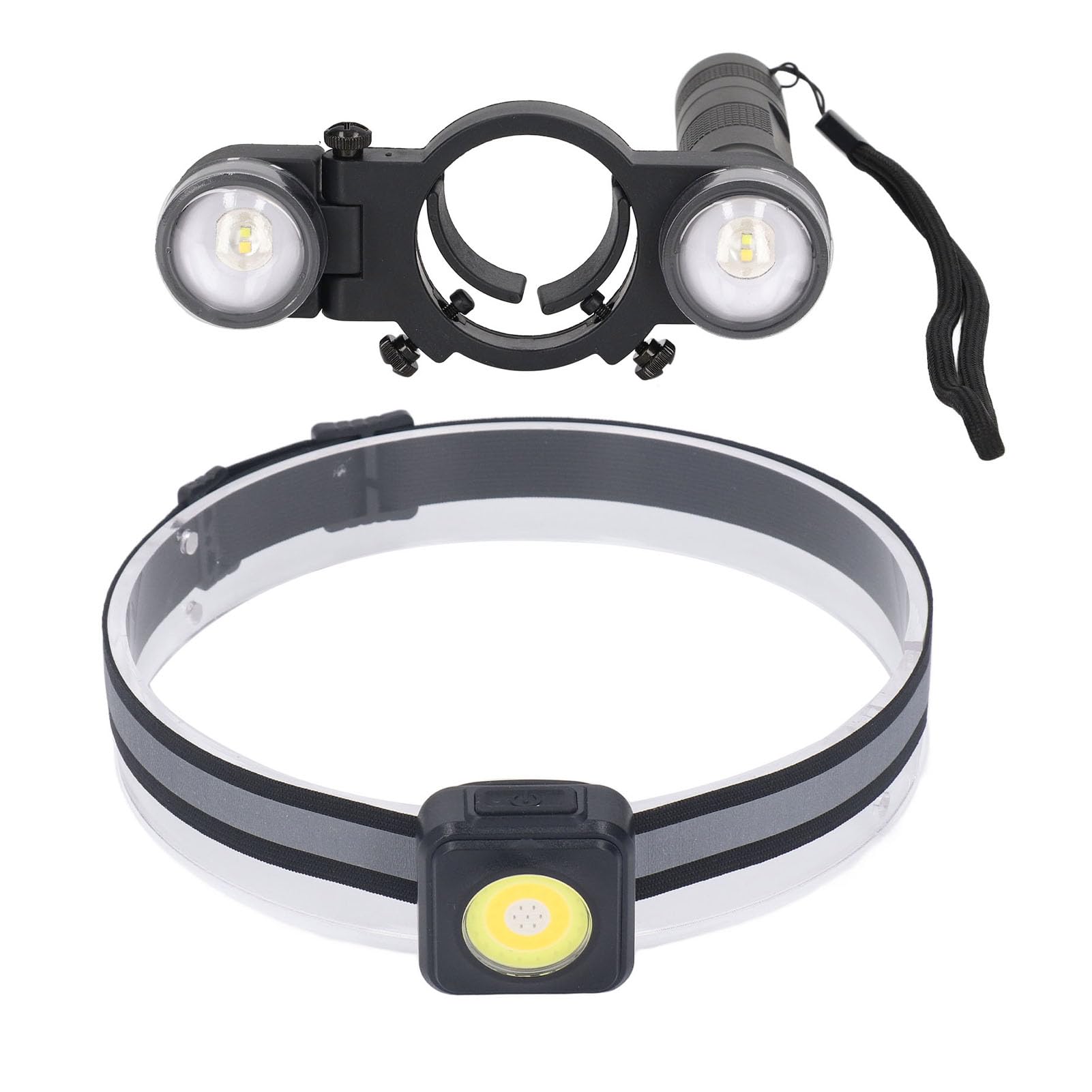 Eujgoov Luce per Pistola a Spruzzo per Verniciatura, Materiale ABS, Ugello a luminosità Regolabile e Luci a Tazza per Carrozzeria Automobilistica e Progetti Fai-da-Te