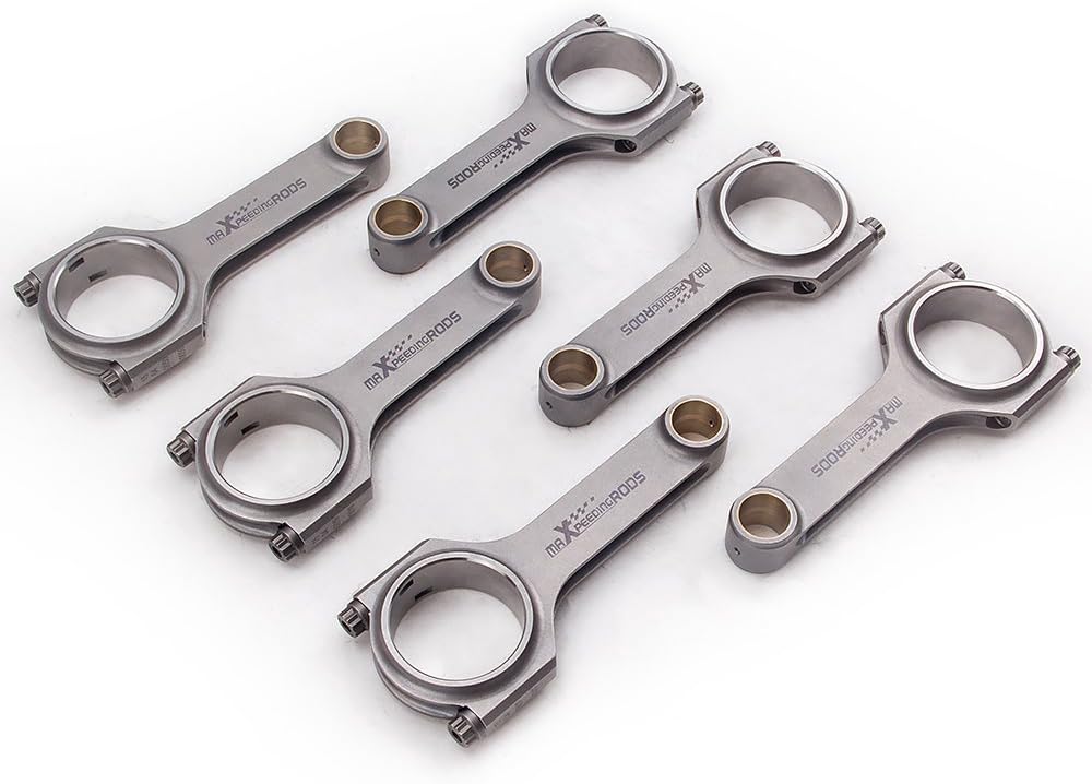 maXpeedingrods Connecting Rods for 2JZ Engine, for Mark Crown and More with 3/8" ARP 2000 Bolts