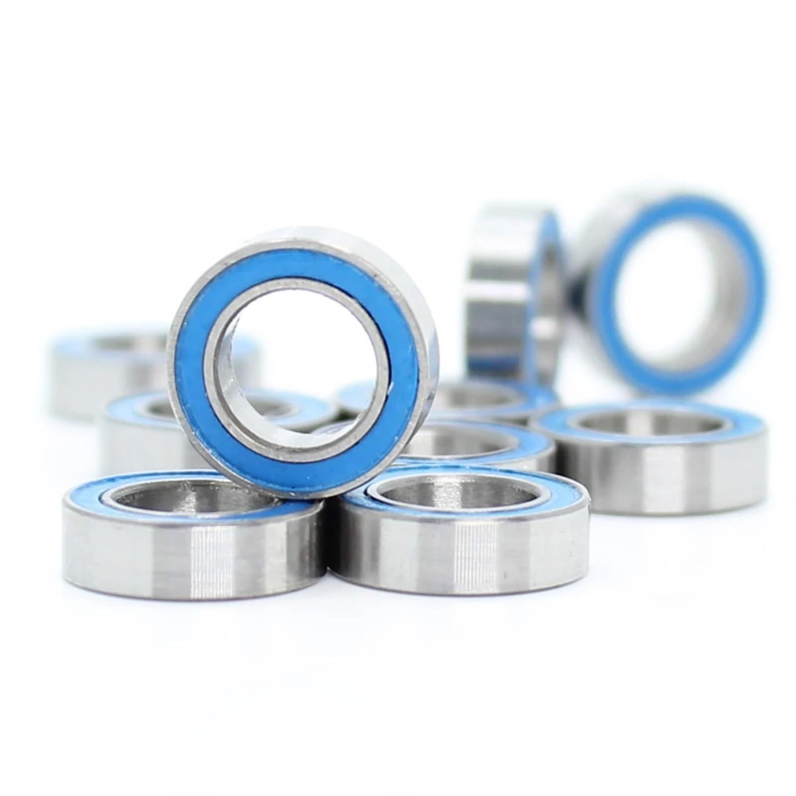 Namiar, Łożysko MR106RS ABEC-3 (10 SZT.) 6 * 10 * 3 mm Miniaturowe łożyska kulkowe MR106-2RS RS MR106 2RS z niebieską uszczelką L-1060DD